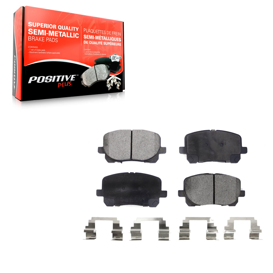 Front Semi-Metallic Disc Brake Pads PPF-D923 For 2003-2008 Toyota Corolla Matrix Pontiac Vibe