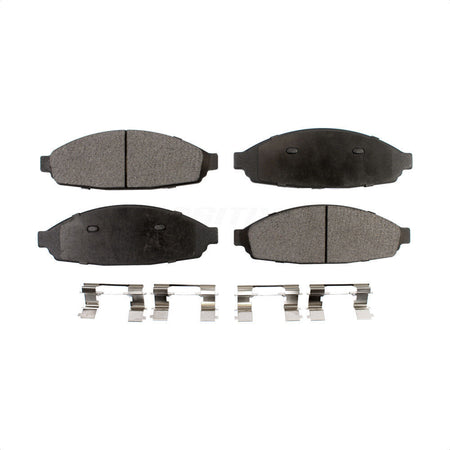 Front Semi-Metallic Disc Brake Pads PPF-D931 For Ford Crown Victoria Mercury Grand Marquis Lincoln Town Car Marauder by Positive Plus