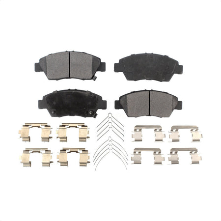 Front Semi-Metallic Disc Brake Pads PPF-D948 For Honda Civic Fit Acura RSX ILX CR-Z del Sol by Positive Plus