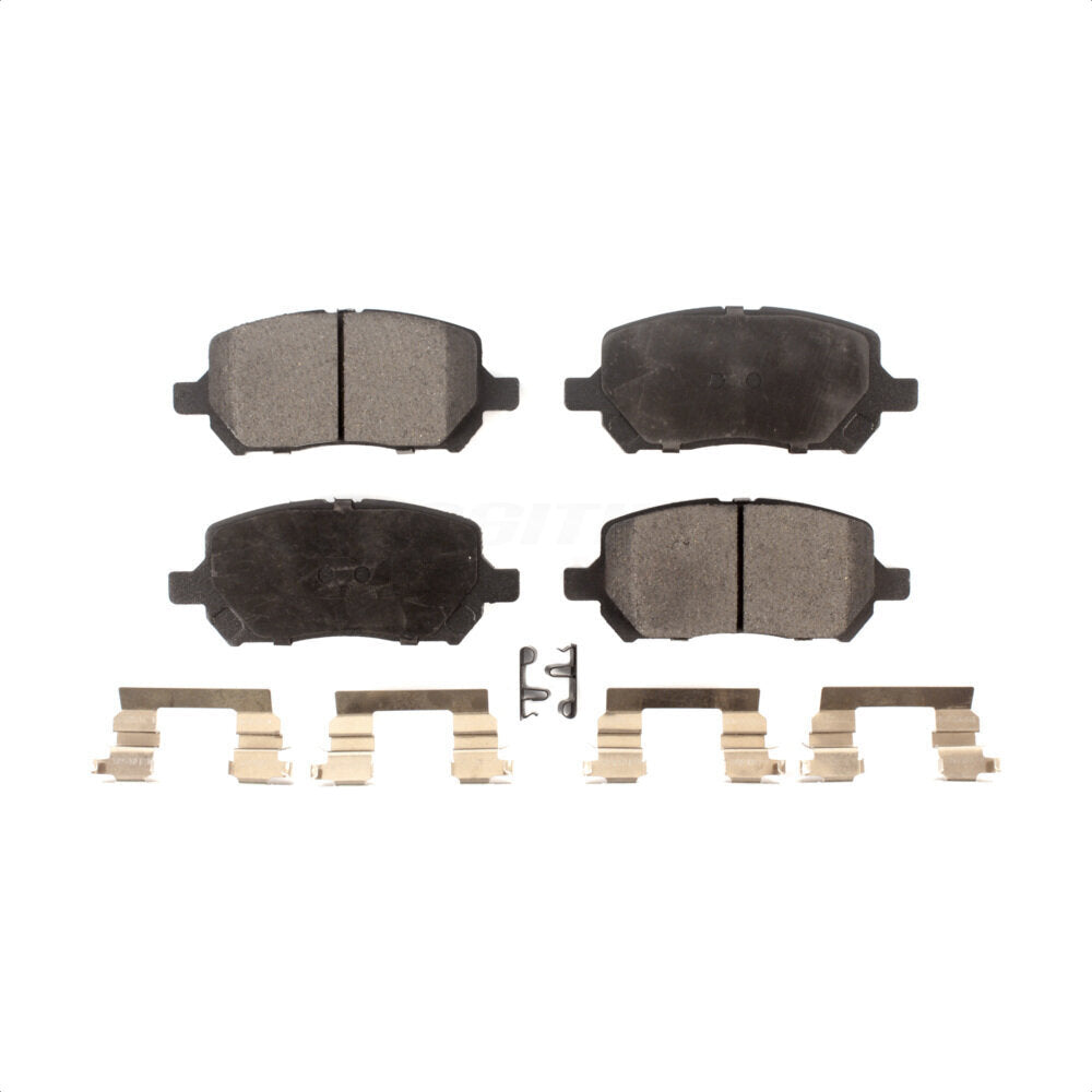 Front Semi-Metallic Disc Brake Pads PPF-D956 For Chevrolet Cobalt Saturn Ion Pontiac G5 Pursuit by Positive Plus