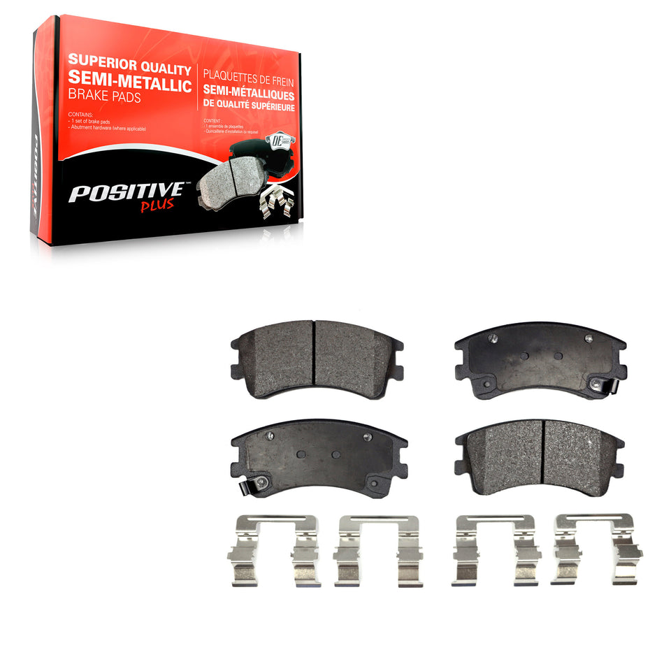 Front Semi-Metallic Disc Brake Pads PPF-D957 For 2003-2005 Mazda 6