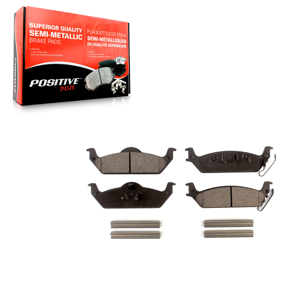 Rear Semi-Metallic Disc Brake Pads PPF-D963 For 2002-2004 Dodge Dakota