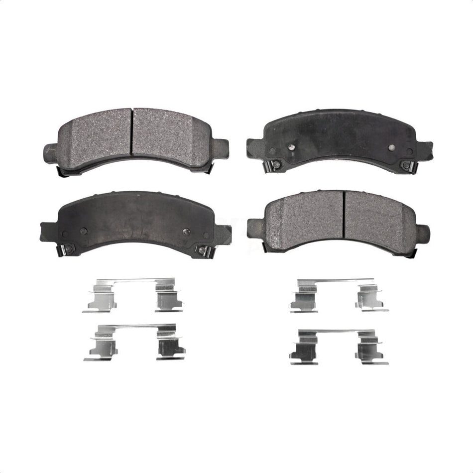 Rear Semi-Metallic Disc Brake Pads PPF-D974A For Chevrolet Tahoe GMC Suburban 1500 Avalanche Yukon XL Express Cadillac Escalade Savana by Positive Plus