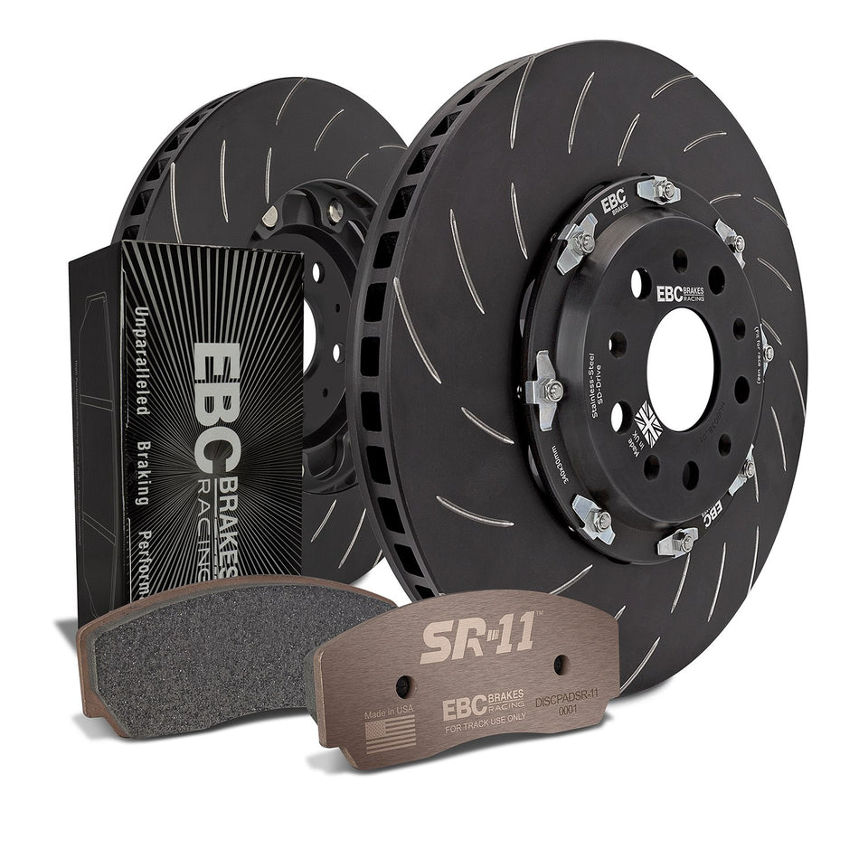 EBC Brakes Brake Pad and Rotor - S31KF1008