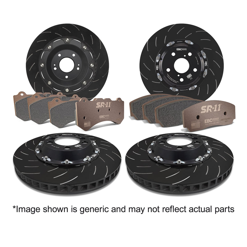 EBC Brakes Brake Pad and Rotor - S31K1002