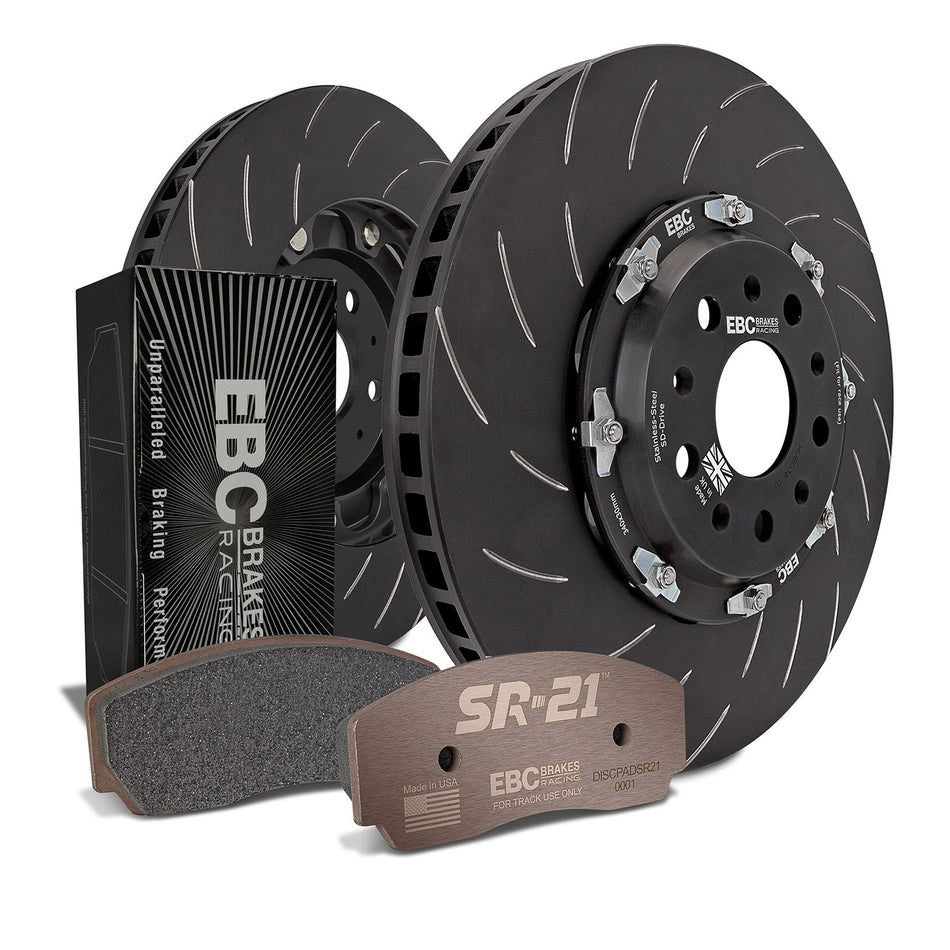 EBC Brakes Brake Pad and Rotor - S32KF1010