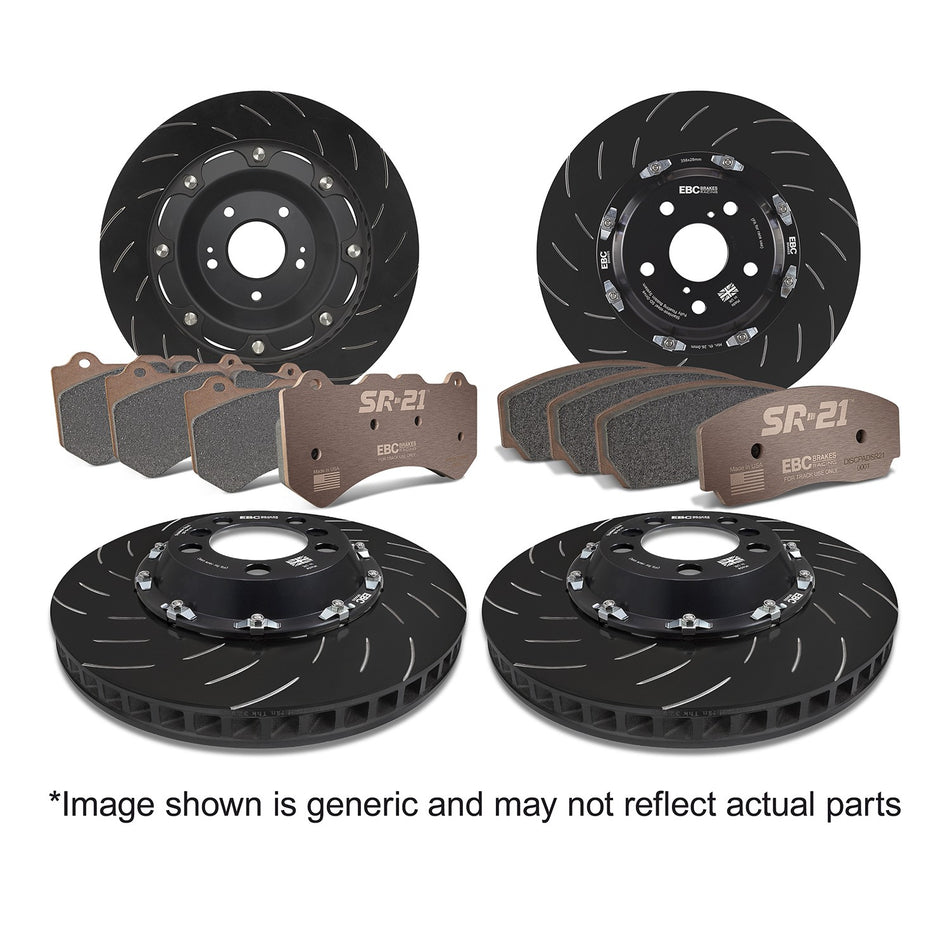 EBC Brakes Brake Pad and Rotor - S32K1002