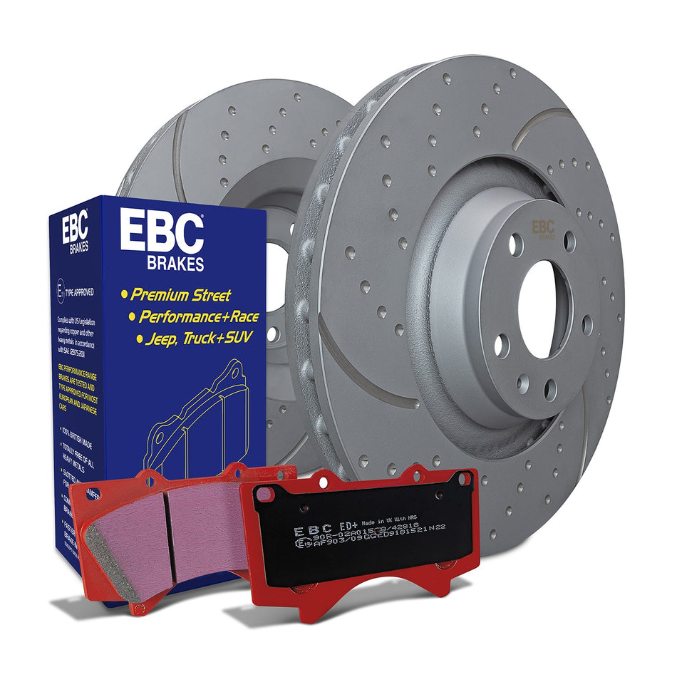 EBC Brakes Brake Pad and Rotor - S8KF1091