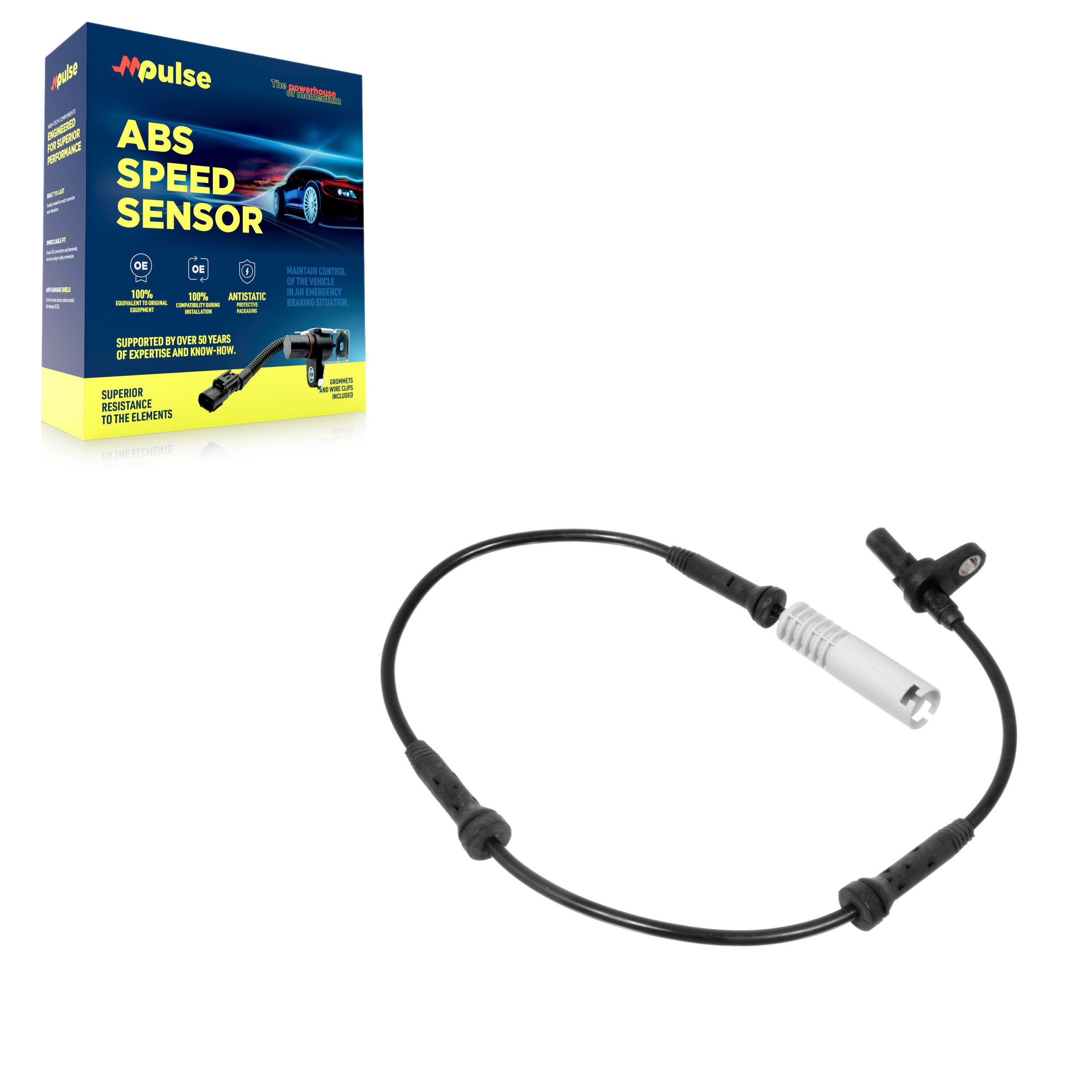 Front ABS Wheel Speed Sensor SEN-2ABS0098 For BMW 530i 650i 525i 645Ci 550i 528i 545i 535i