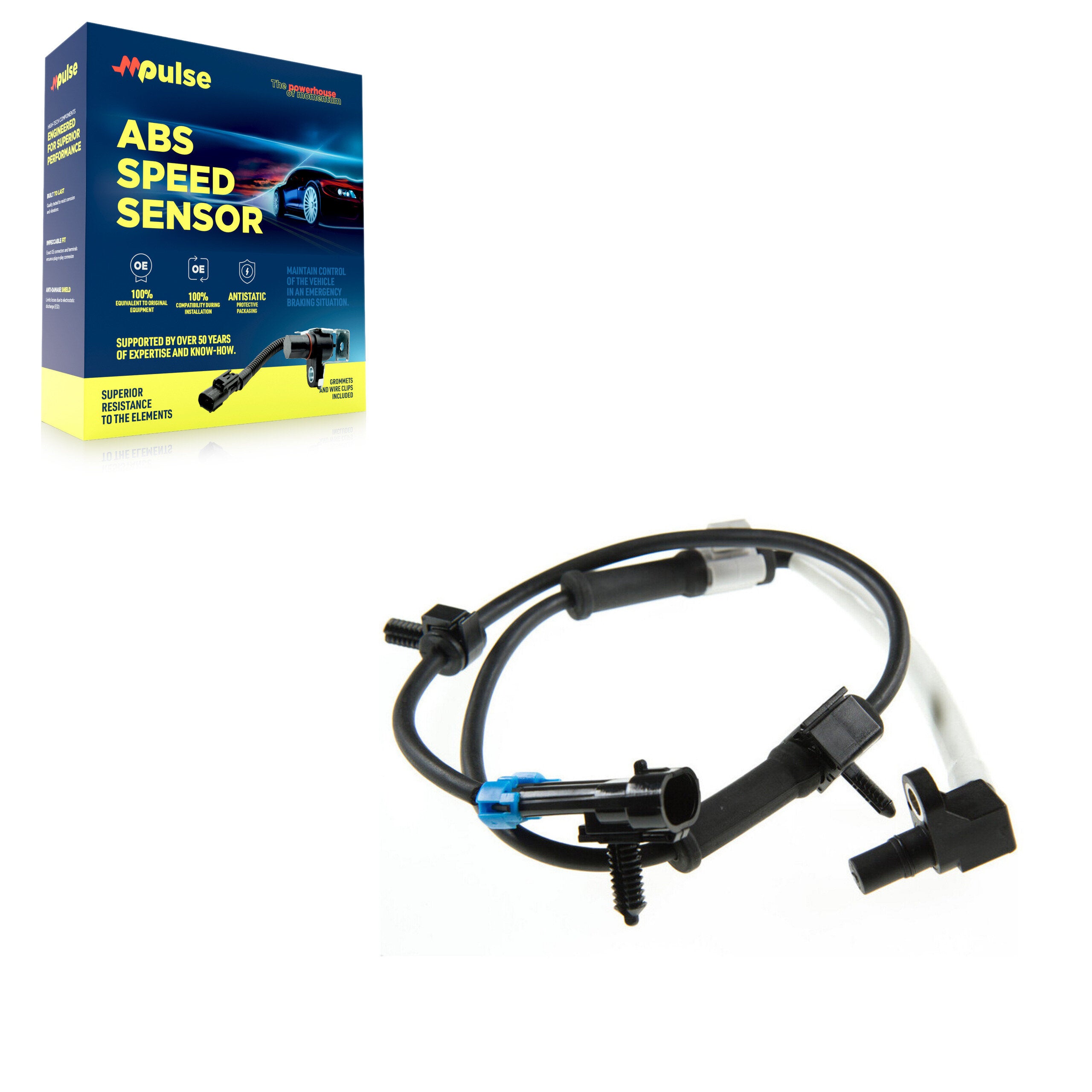 Front ABS Wheel Speed Sensor SEN-2ABS0457 For GMC Chevrolet Savana 2500 Express 3500 4500 Cargo