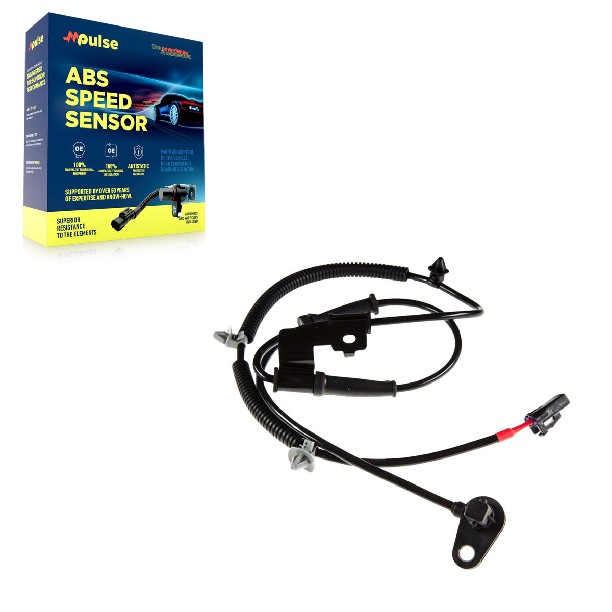 Front Right ABS Wheel Speed Sensor SEN-2ABS0566 For Kia Sorento with Harness
