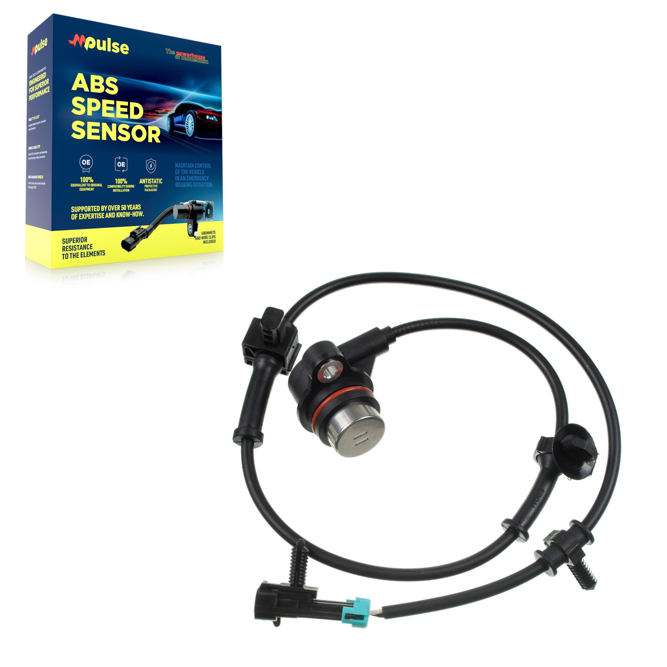Rear ABS Wheel Speed Sensor SEN-2ABS1268 For Chevrolet Avalanche 1500 Cadillac Tahoe Suburban EXT
