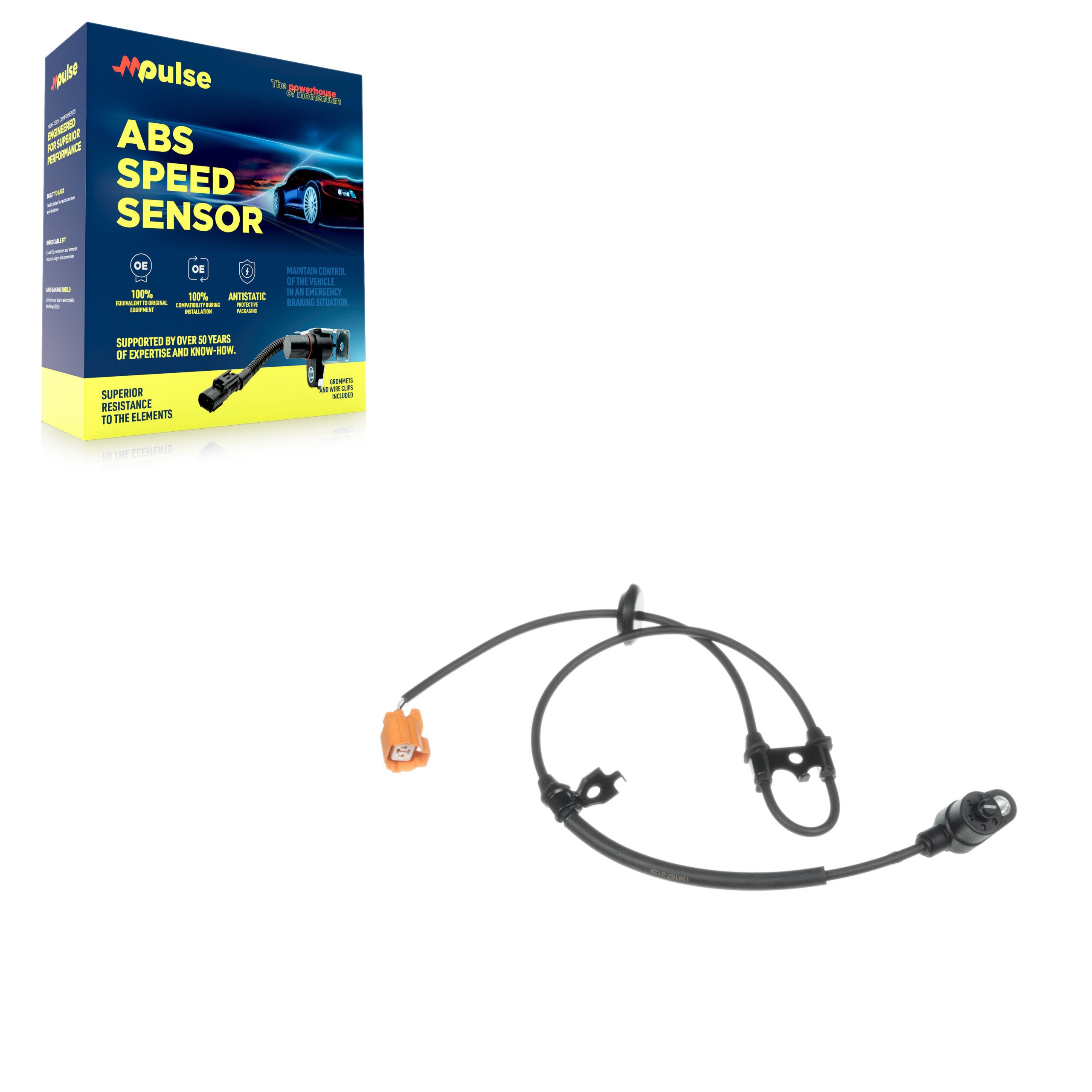 Front Left ABS Wheel Speed Sensor SEN-2ABS2197 For Acura MDX Honda Pilot 3.5L with 4-Wheel