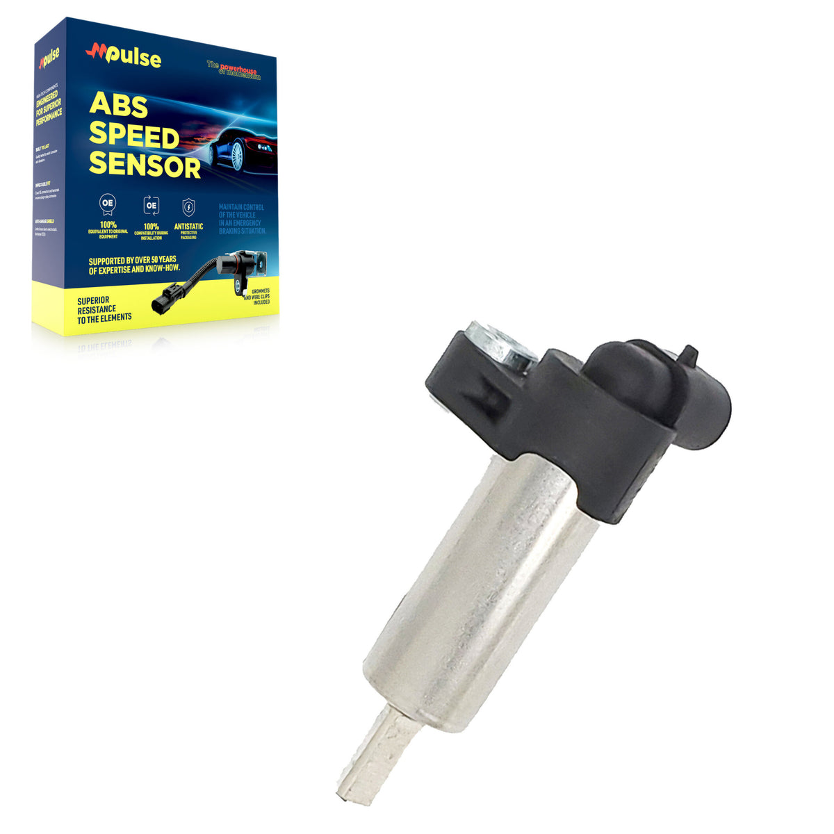 Rear ABS Wheel Speed Sensor SEN-2ABS2241 For Chevrolet Express 3500 GMC 2500 Savana