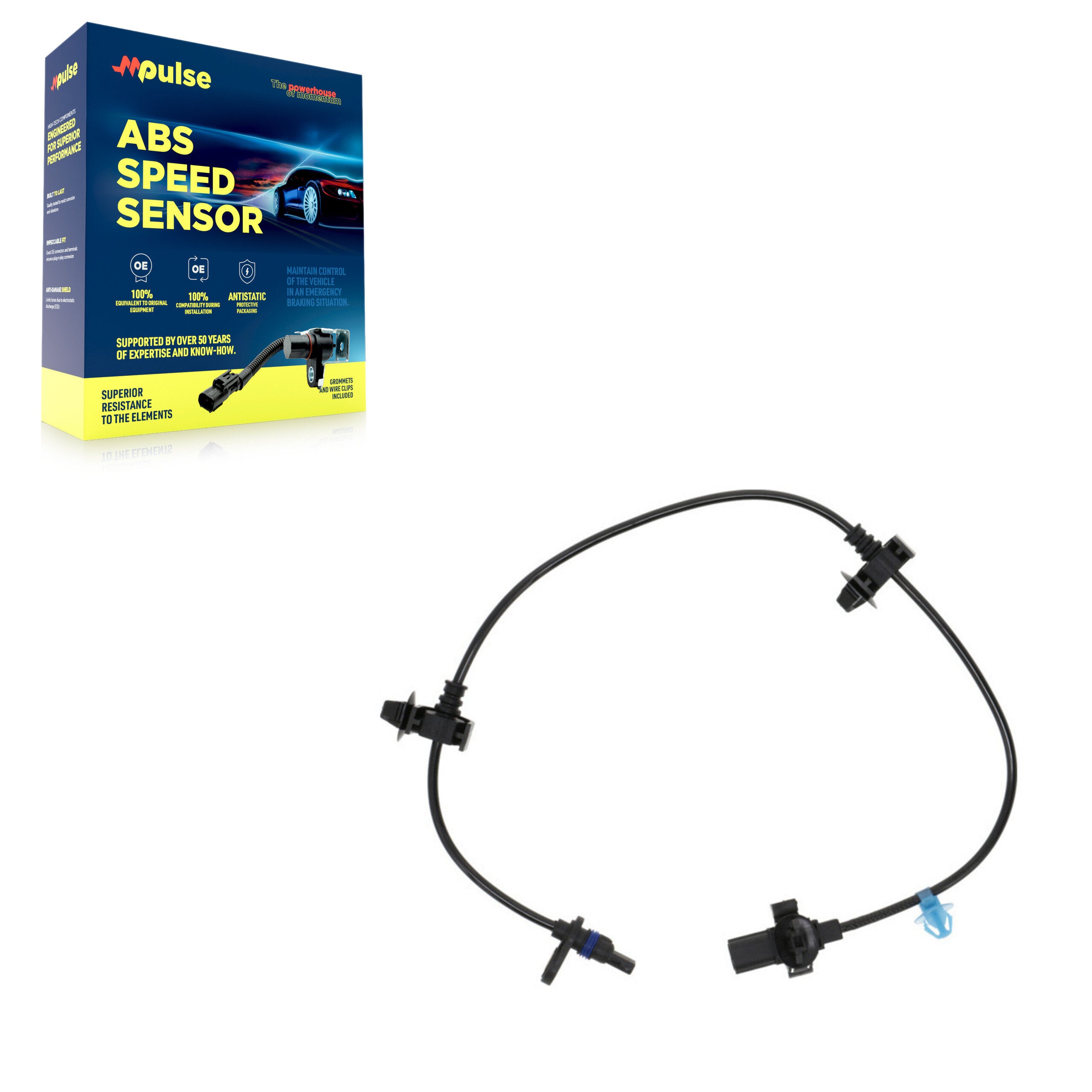 Rear Right ABS Wheel Speed Sensor SEN-2ABS2849 For Honda Civic with Harness