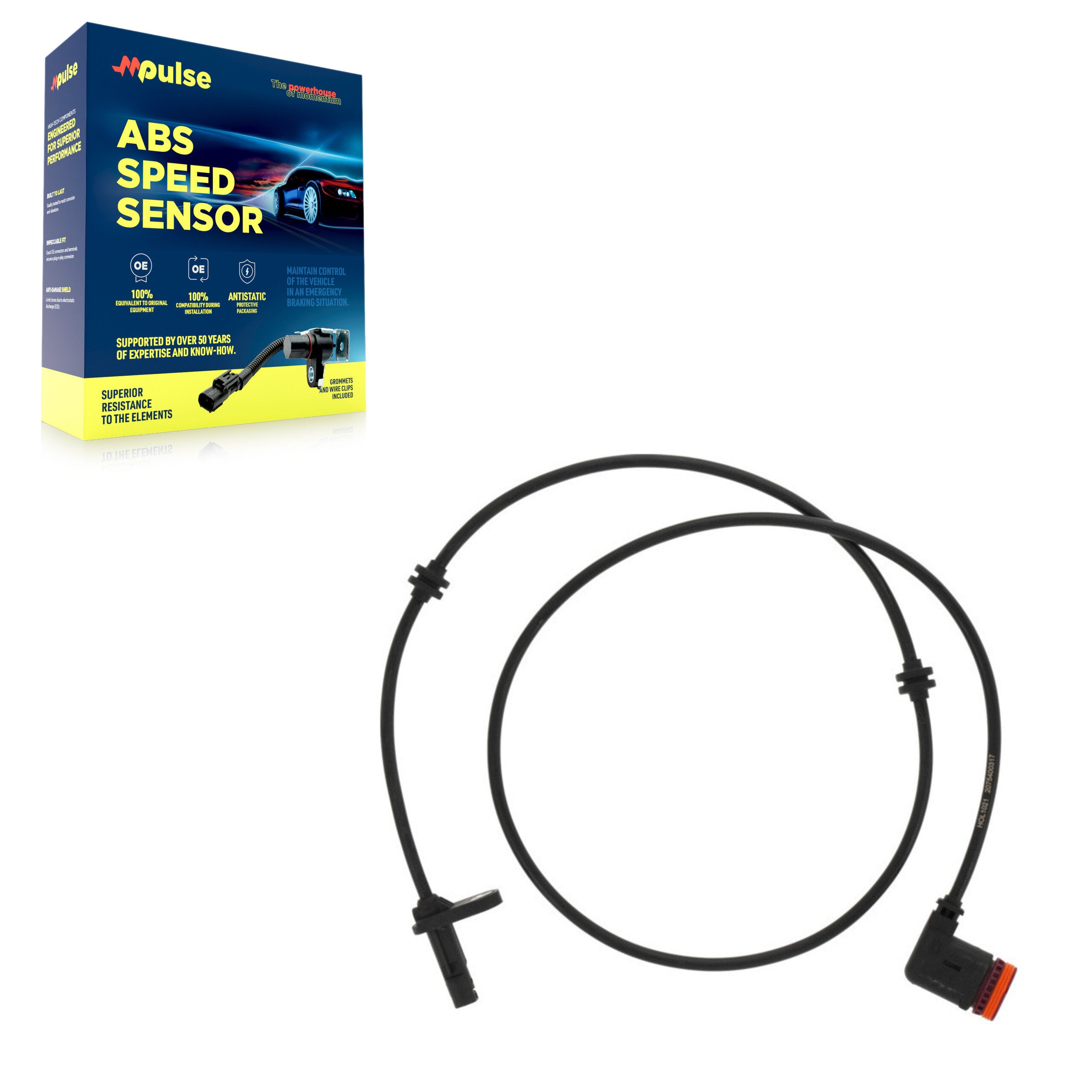 Rear ABS Wheel Speed Sensor SEN-2ABS3187 For Mercedes-Benz E350 E550 C63 AMG with Harness