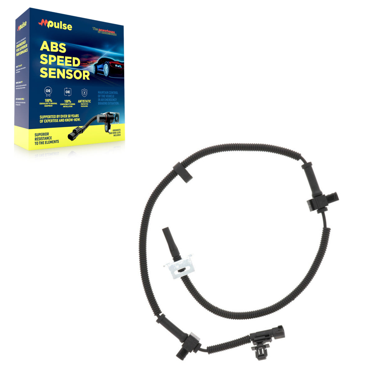 Rear Right ABS Wheel Speed Sensor SEN-2ABS3343 For GMC Sierra 3500 HD Chevrolet Silverado