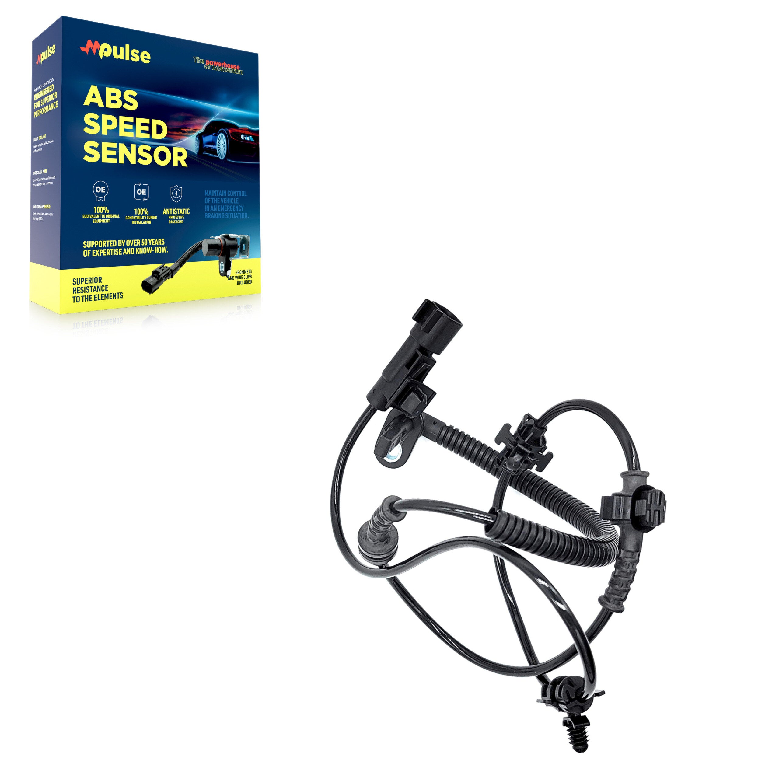 Front ABS Wheel Speed Sensor SEN-2ABS4427 For Chevrolet Cruze 1.6L 1.4L with 4-Wheel