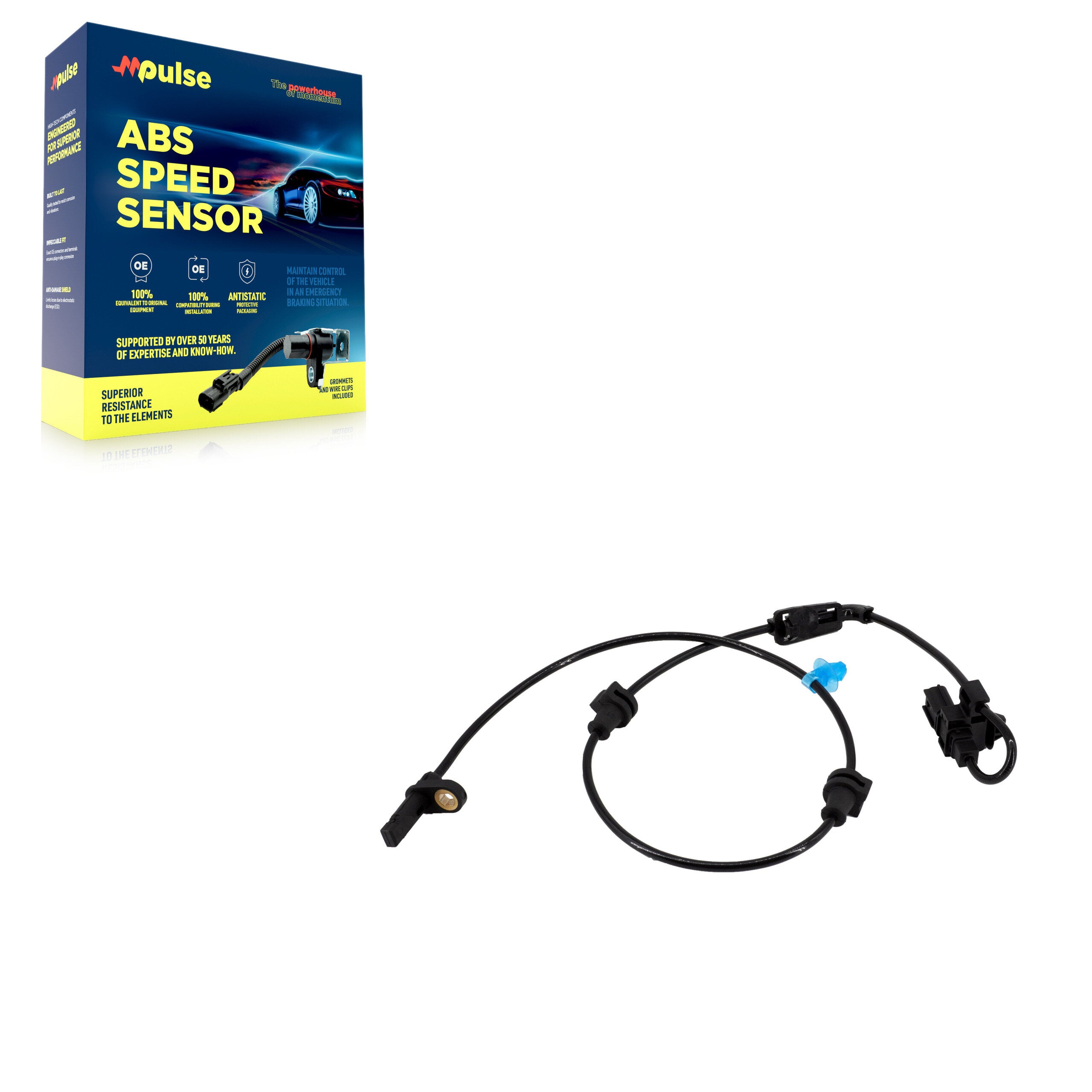 Front Right ABS Wheel Speed Sensor SEN-2ABS4472 For Honda CR-V