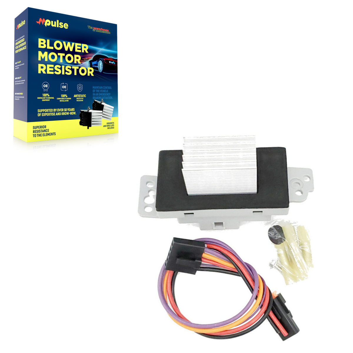 HVAC Blower Motor Resistor SEN-2BMR0087 For Chevrolet GMC Impala Sierra 1500 Silverado 2500 HD Buick