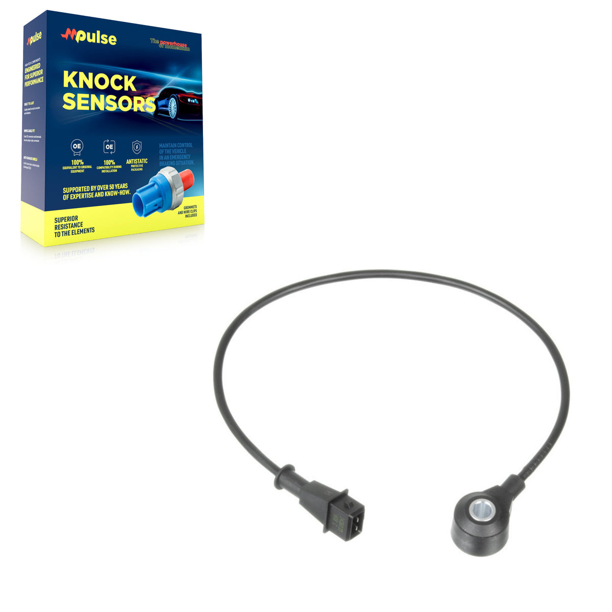 Ignition Knock (Detonation) Sensor SEN-2KNC0129 For Dodge Ram 1500 Grand Caravan Jeep Liberty Dakota