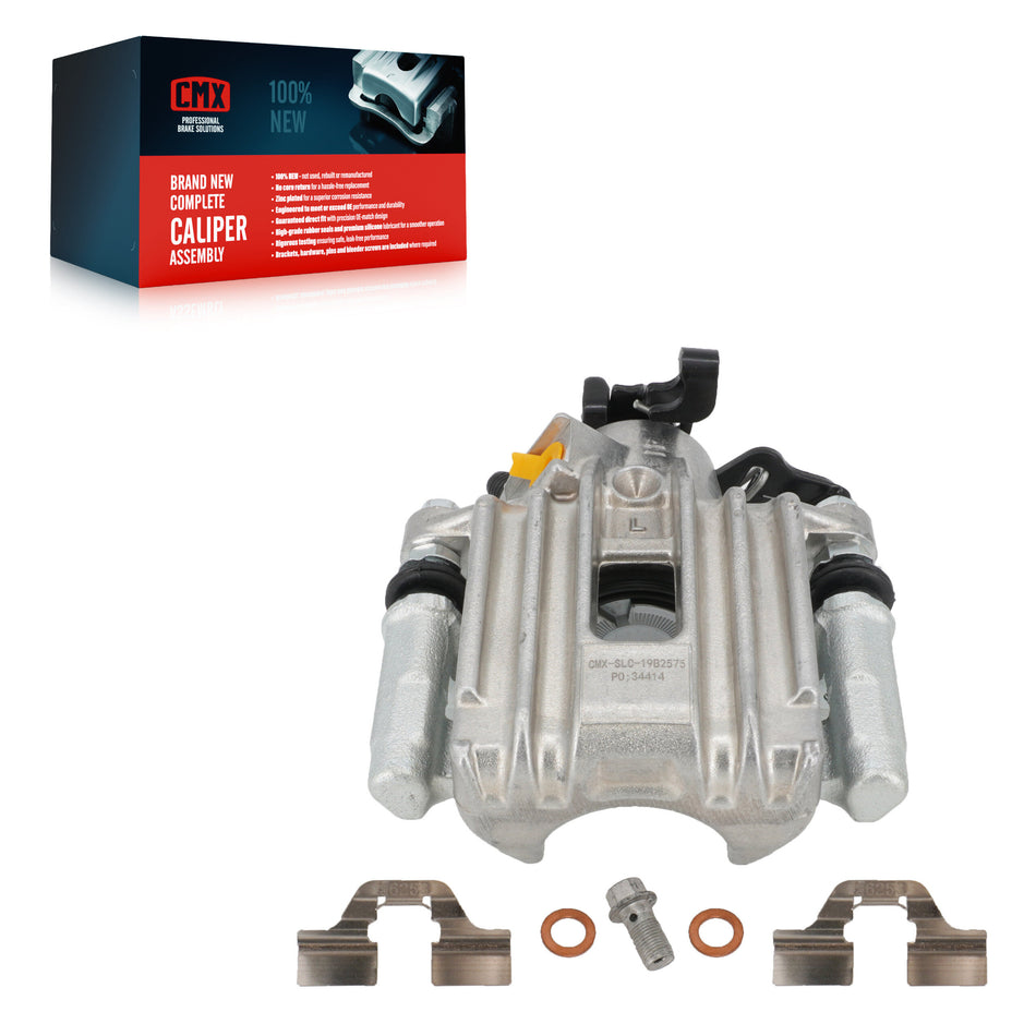 Rear Left Disc Brake Caliper SLC-19B2575 For Volkswagen Jetta Golf City Audi TT Quattro