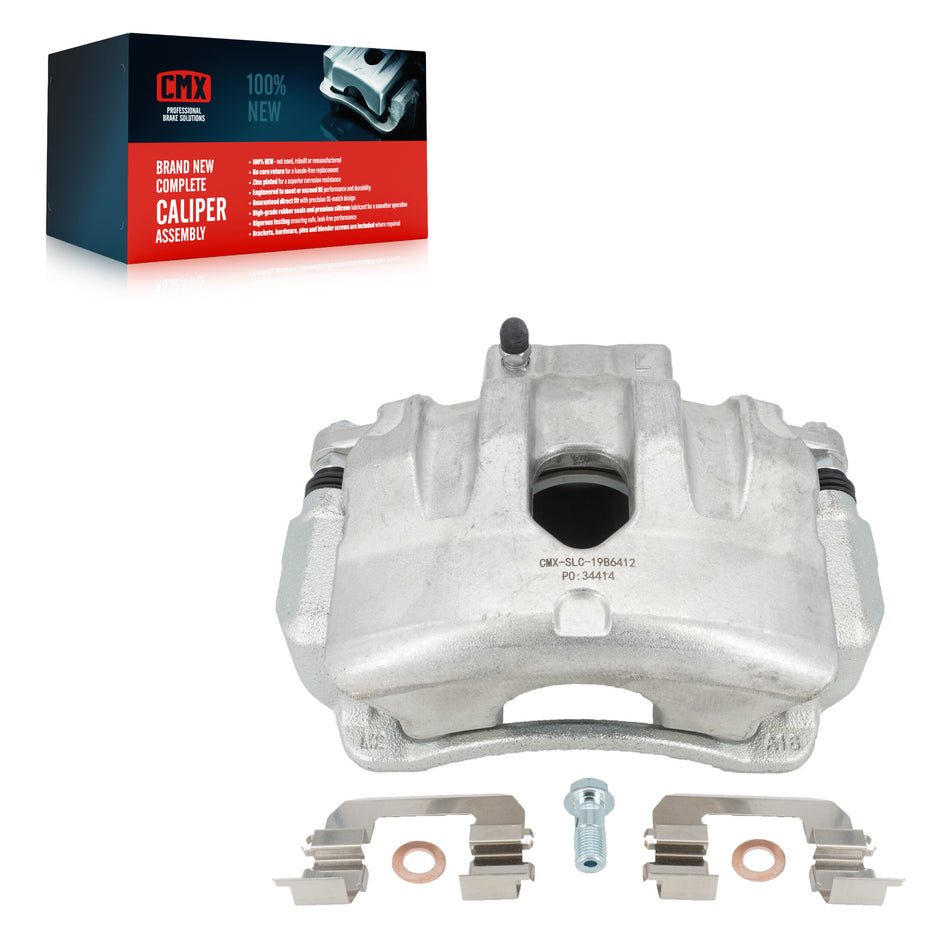 Front Left Brake Caliper SLC-19B6412 For 2010-2016 Hyundai Genesis Coupe Without Brembo Calipers