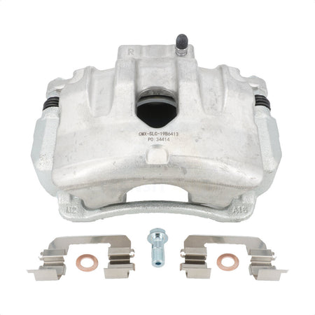 Front Right (Passenger Side) Disc Brake Caliper SLC-19B6413 For 2010-2016 Hyundai Genesis Coupe With Single Piston Calipers by CMX