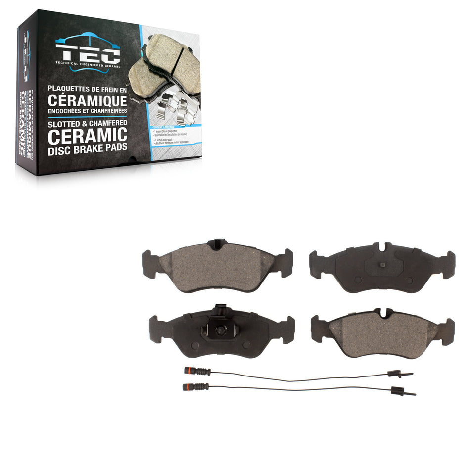 Rear Ceramic Disc Brake Pads TEC-1006 For Sprinter 2500 Dodge Freightliner 3500