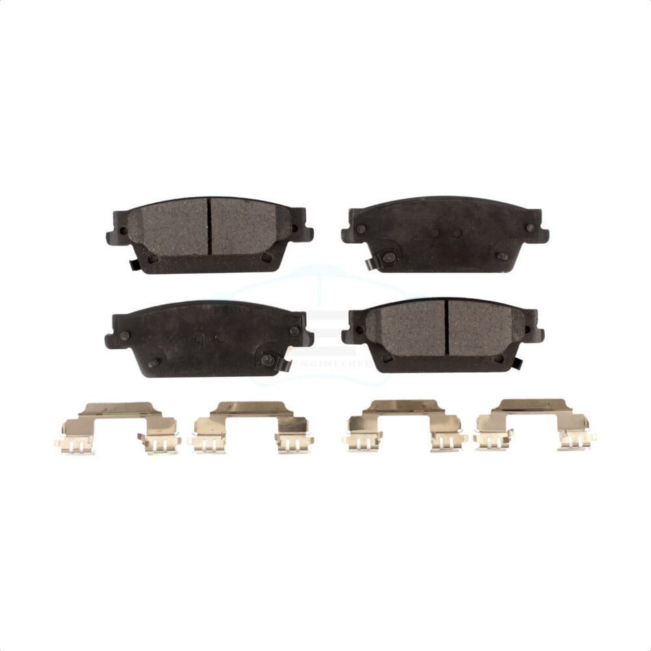 Rear Ceramic Disc Brake Pads TEC-1020 For Cadillac SRX STS CTS by TEC