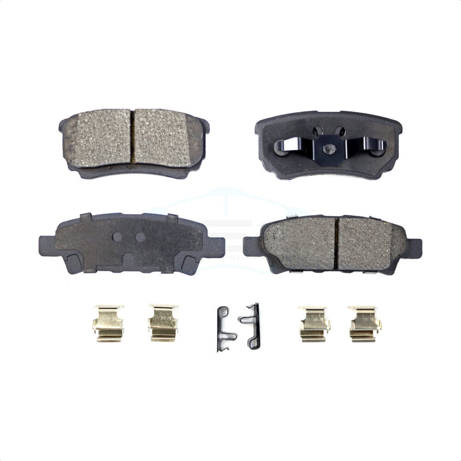 Rear Ceramic Disc Brake Pads TEC-1037 For Jeep Dodge Patriot Chrysler Compass Avenger 200 Caliber Mitsubishi Lancer Sebring Outlander by TEC