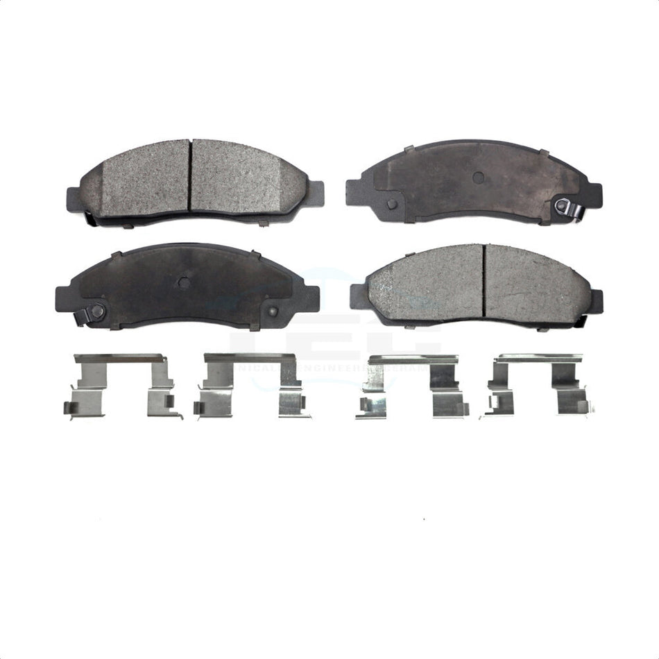 Front Ceramic Disc Brake Pads TEC-1039 For Chevrolet Colorado GMC Canyon Isuzu i-290 i-280 i-370 i-350 by TEC