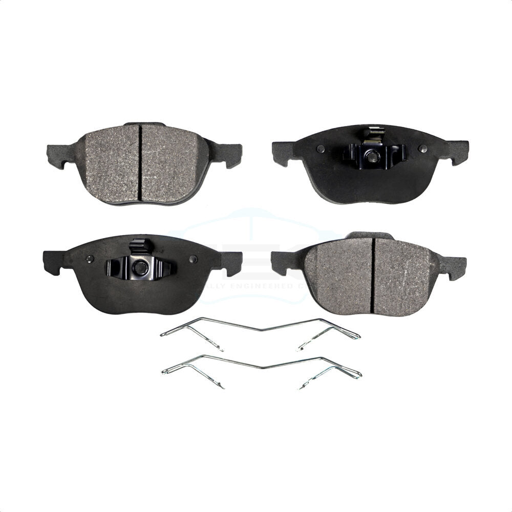 Front Ceramic Disc Brake Pads TEC-1044 For Ford Escape Focus Mazda 3 Volvo 5 C-Max EcoSport S40 Transit Connect C70 C30 V50 Sport by TEC