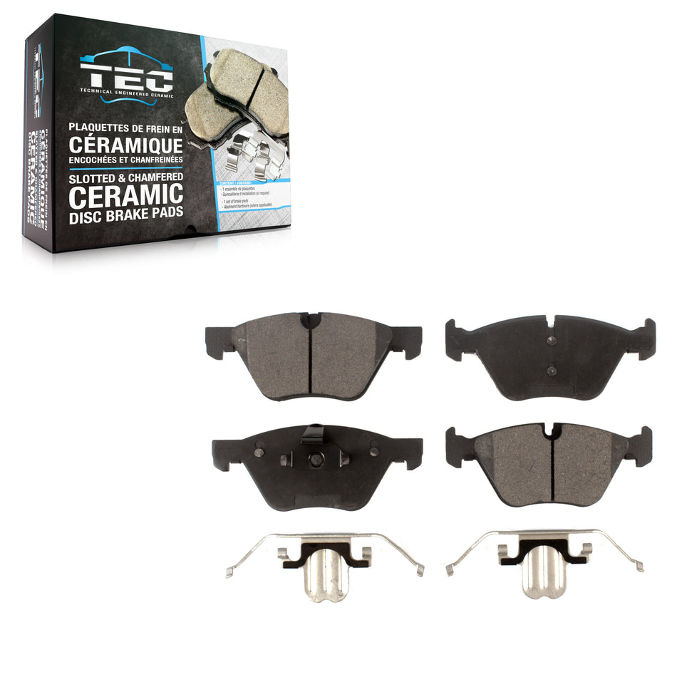 Front Ceramic Disc Brake Pads TEC-1061 For BMW 128i X1 328xi 328i 323i 325i Z4 330i 325xi 525i 330xi