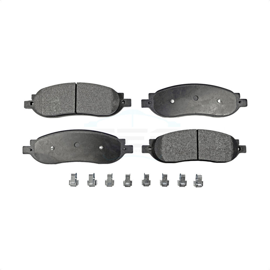 Rear Ceramic Disc Brake Pads TEC-1068 For 2005-2007 Ford F-250 Super Duty F-350 by TEC