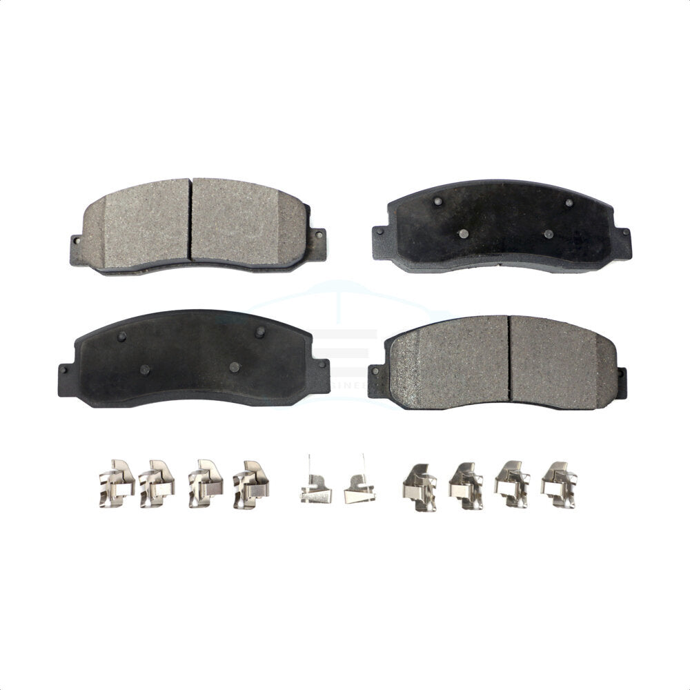 Front Ceramic Disc Brake Pads TEC-1069 For Ford F-250 Super Duty F-350 F-450 by TEC