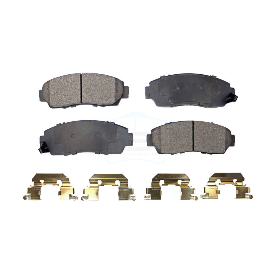 Front Ceramic Disc Brake Pads TEC-1089 For Honda CR-V Odyssey Acura RDX Accord Crosstour by TEC