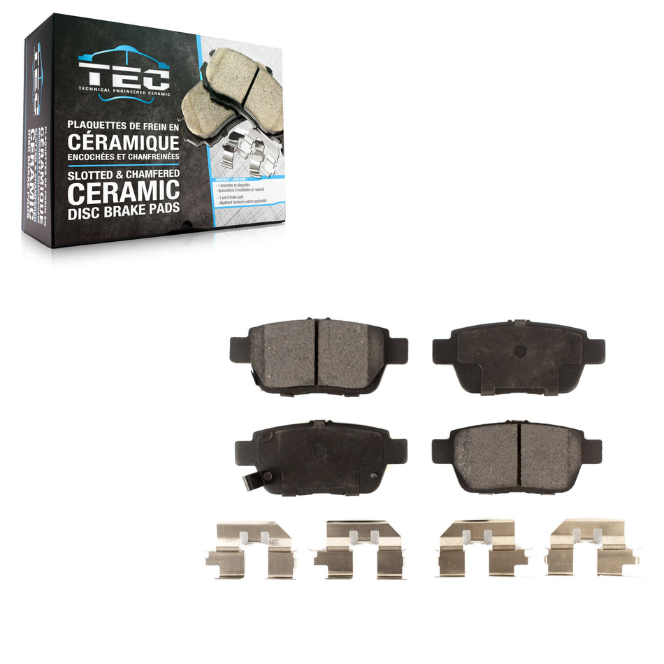 Rear Ceramic Disc Brake Pads TEC-1103 For Honda Ridgeline Acura TL