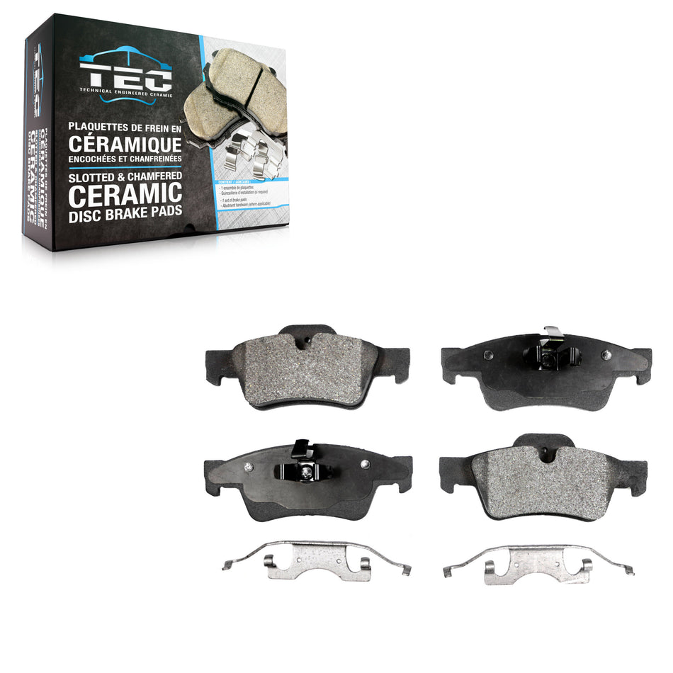 Rear Ceramic Disc Brake Pads TEC-1122 For Mercedes-Benz ML350 ML320 GL350 R350 GL320 G63 AMG GL450