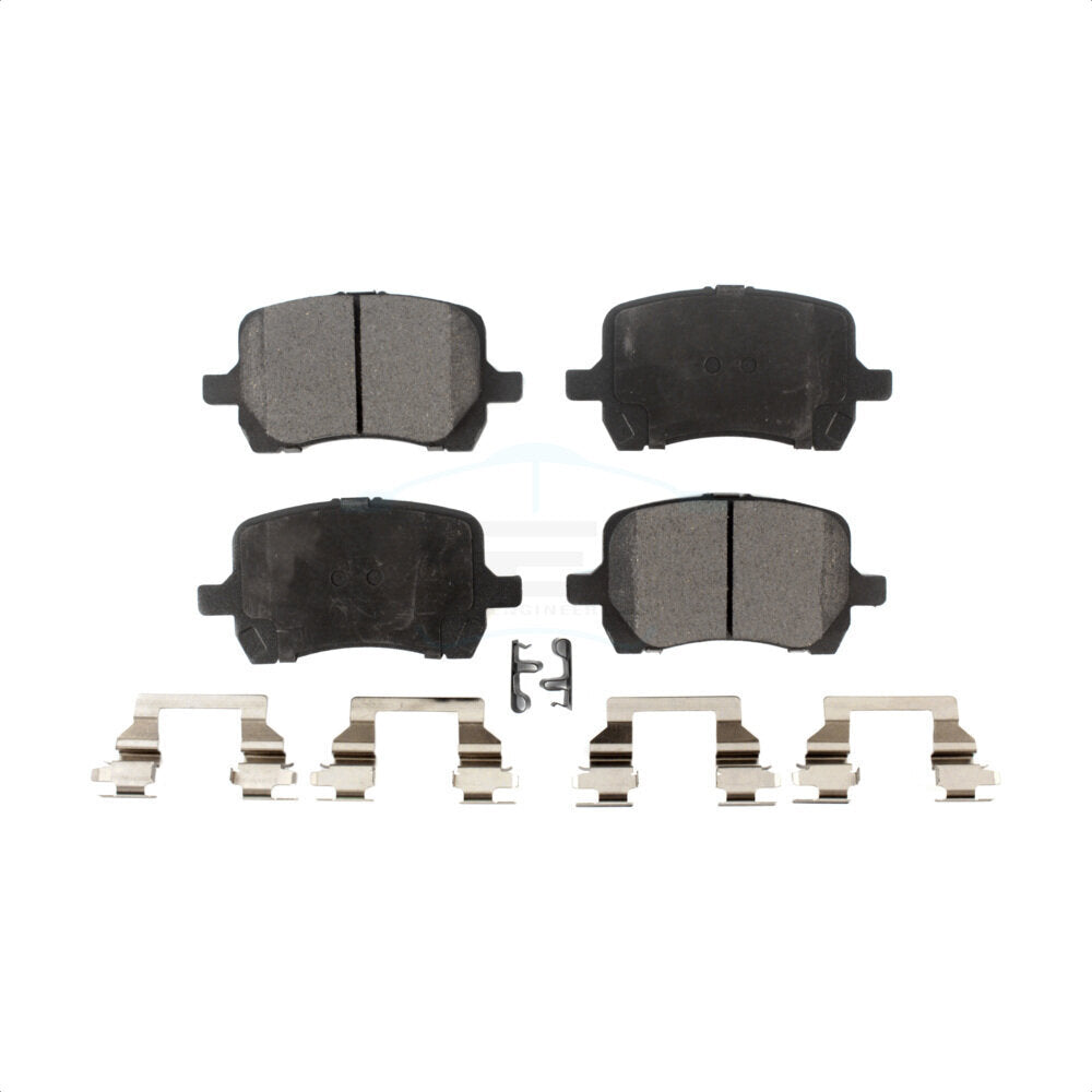 Front Ceramic Disc Brake Pads TEC-1160 For Chevrolet Malibu Pontiac G6 HHR Cobalt Saturn Aura G5 by TEC