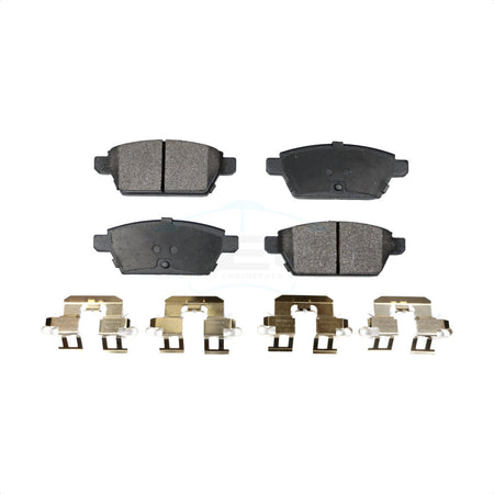 Rear Ceramic Disc Brake Pads TEC-1161 For Ford Fusion Mazda 6 Lincoln MKZ Mercury Milan Zephyr by TEC