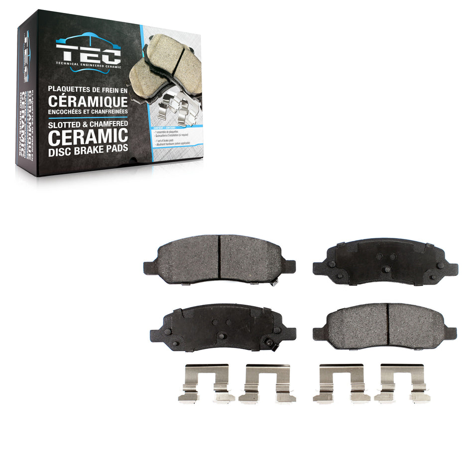Rear Ceramic Disc Brake Pads TEC-1172 For 2006-2011 Buick Lucerne Cadillac DTS