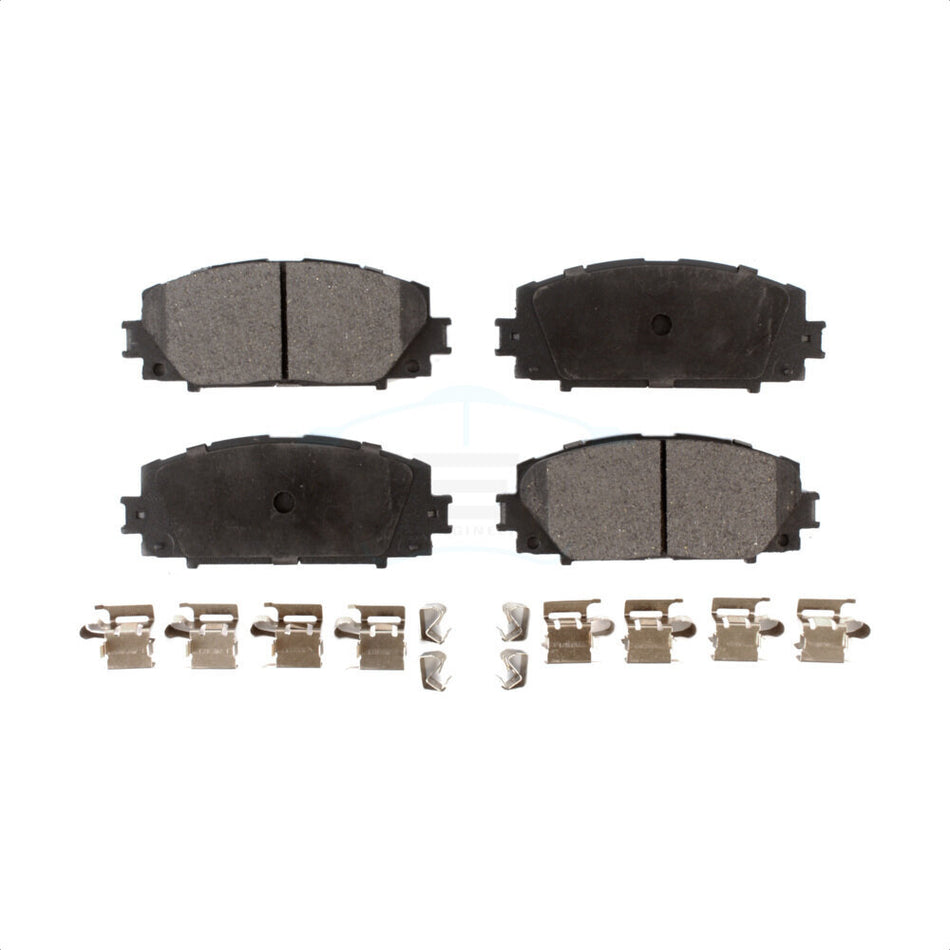 Front Ceramic Disc Brake Pads TEC-1184A For Toyota Prius Corolla Lexus CT200h Prime Plug-In AWD-e by TEC