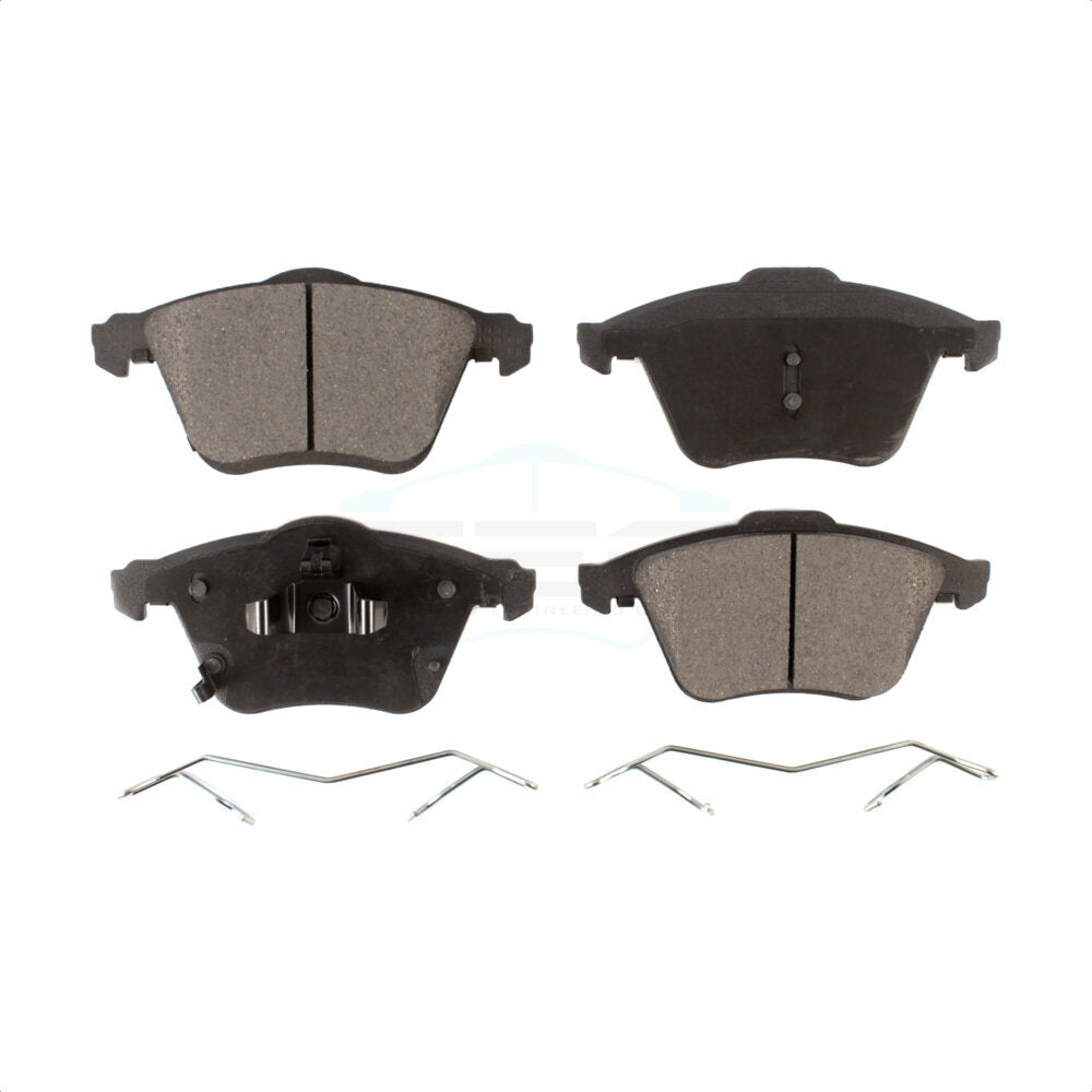 Front Ceramic Disc Brake Pads TEC-1186 For 2006-2007 Mazda 6 Mazdaspeed by TEC