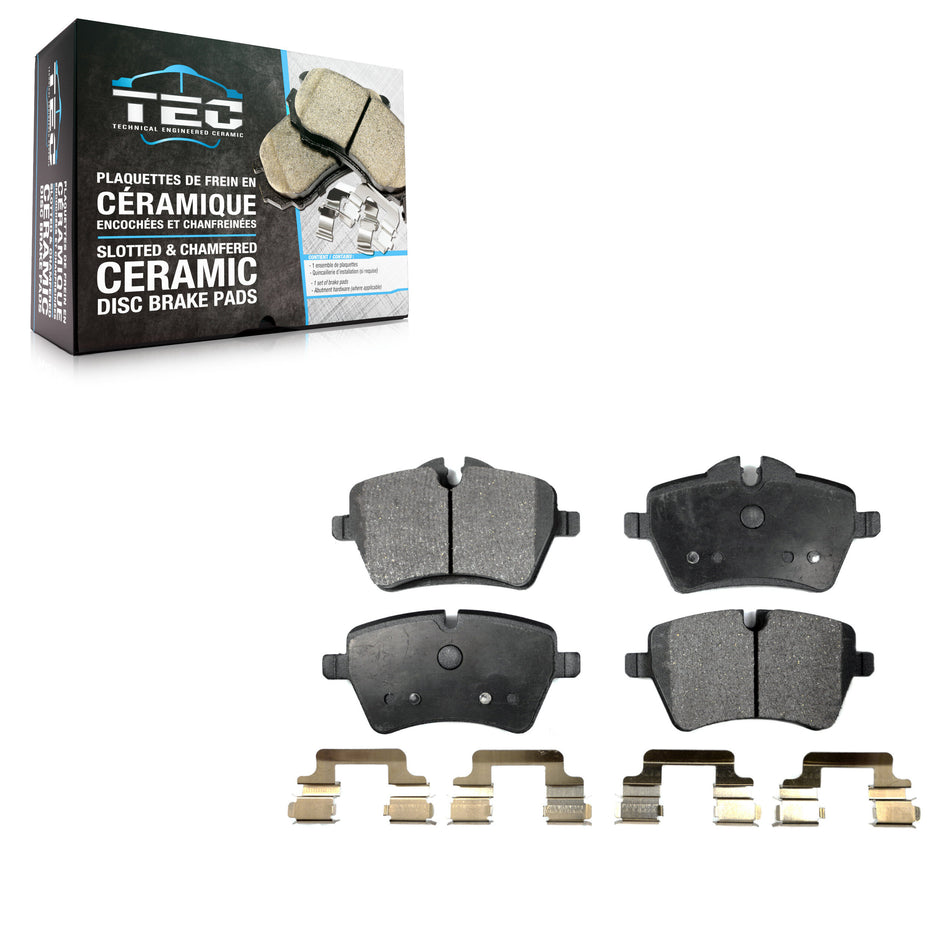 Front Ceramic Disc Brake Pads TEC-1204 For Mini Cooper Countryman Paceman