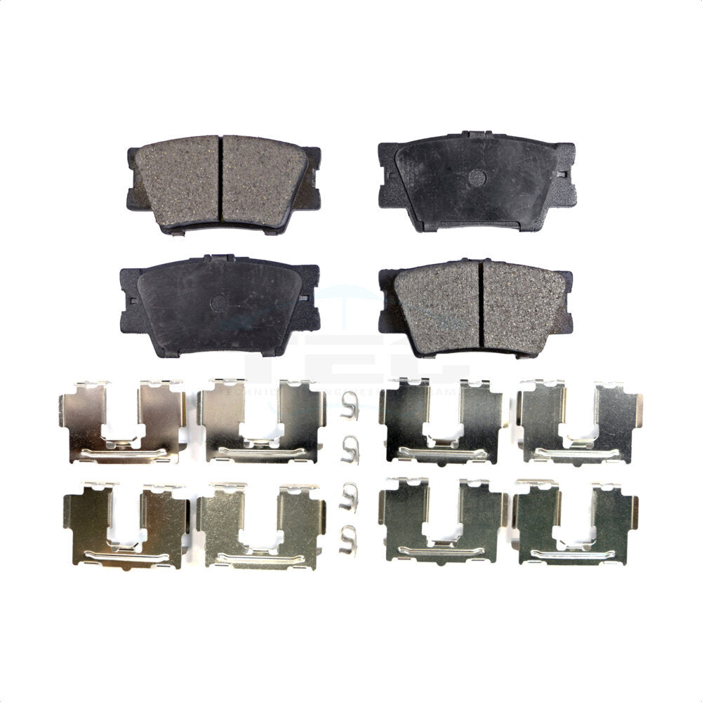 Rear Ceramic Disc Brake Pads TEC-1212 For Toyota Camry RAV4 Lexus ES350 Avalon Matrix ES300h Pontiac Vibe HS250h by TEC