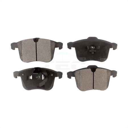 Front Ceramic Disc Brake Pads TEC-1257 For Saab 9-3 With 314mm Diameter Rotor by TEC