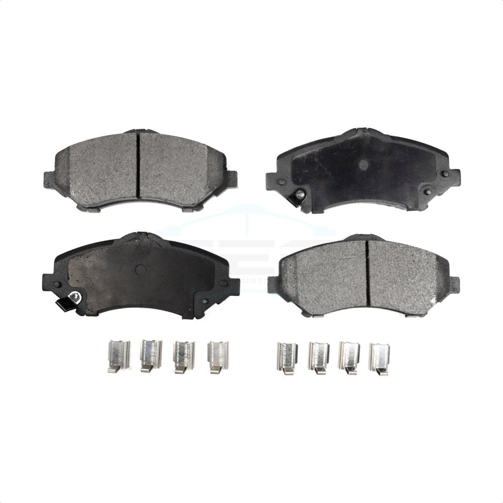 Front Ceramic Disc Brake Pads TEC-1273 For Jeep Wrangler Dodge Grand Caravan Chrysler Town & Country Journey Liberty Nitro JK Volkswagen Routan Ram C/V by TEC