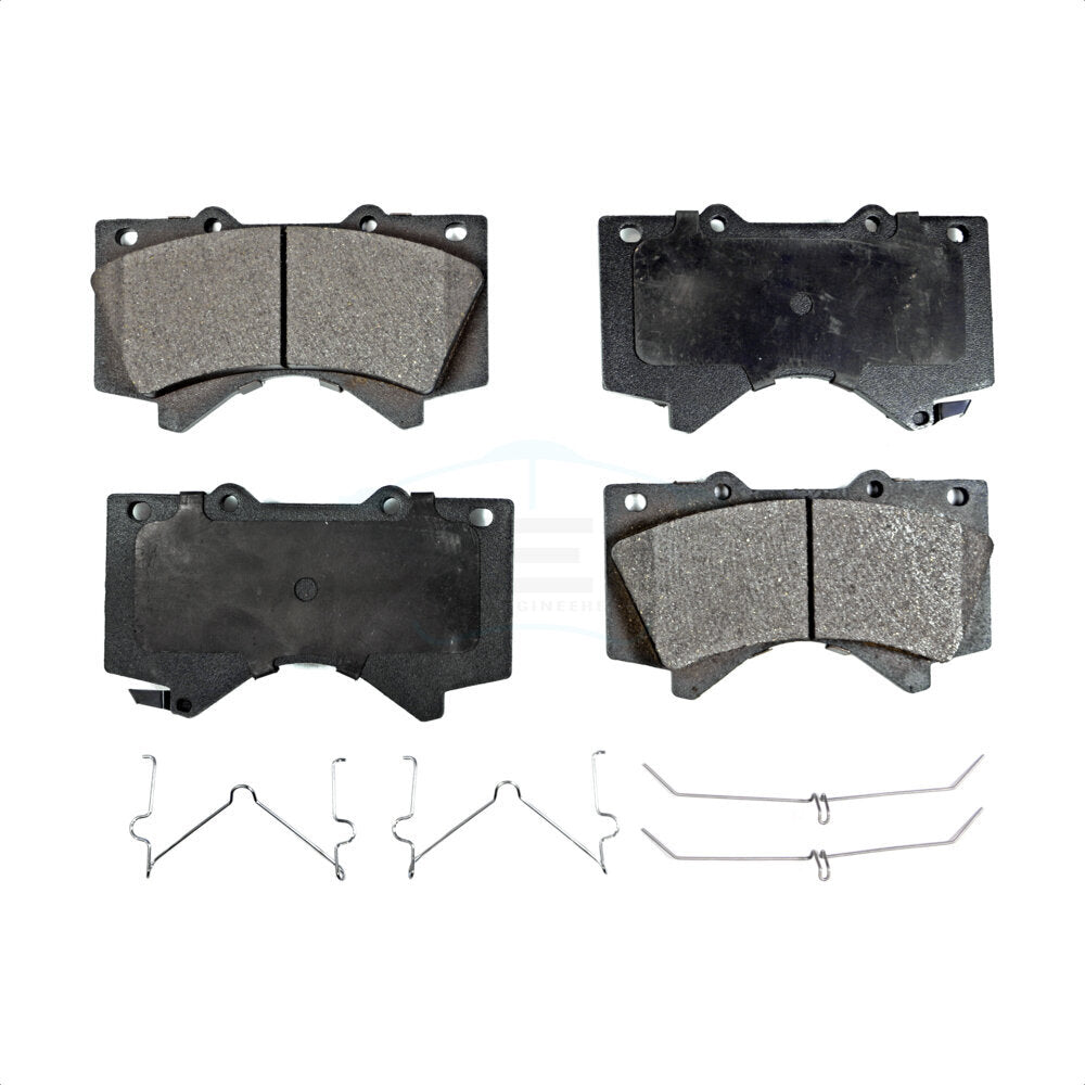 Front Ceramic Disc Brake Pads TEC-1303 For Toyota Tundra Sequoia Lexus LX570 Land Cruiser by TEC