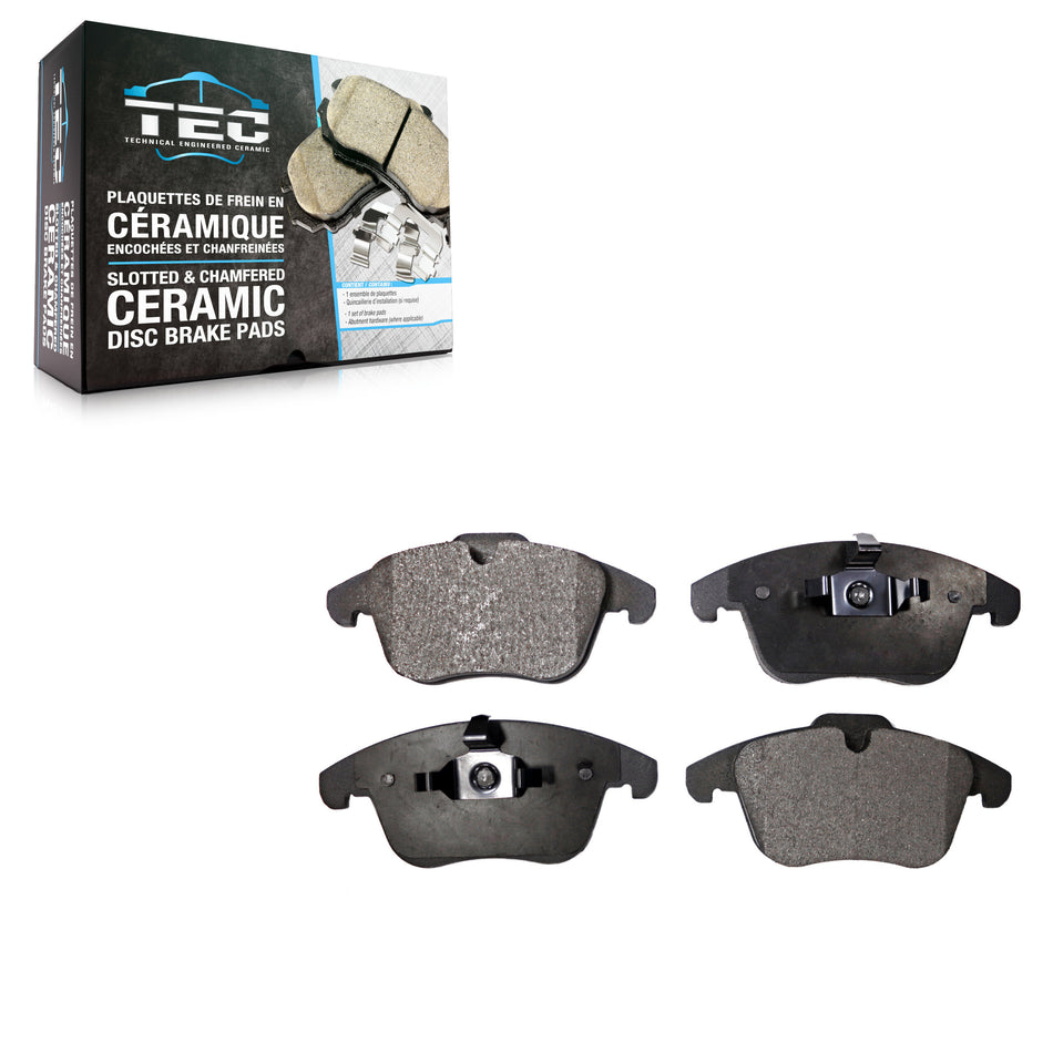 Front Ceramic Disc Brake Pads TEC-1306 For Volvo Land Rover Range Evoque XC70 S60 LR2 V60 S80 V70